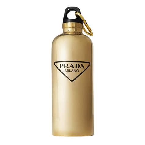 prada glass water bottle.